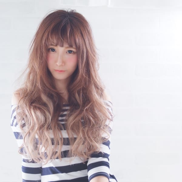 【シールエクステ】ミルキーベージュグラデーション|Hair Salon Nexus