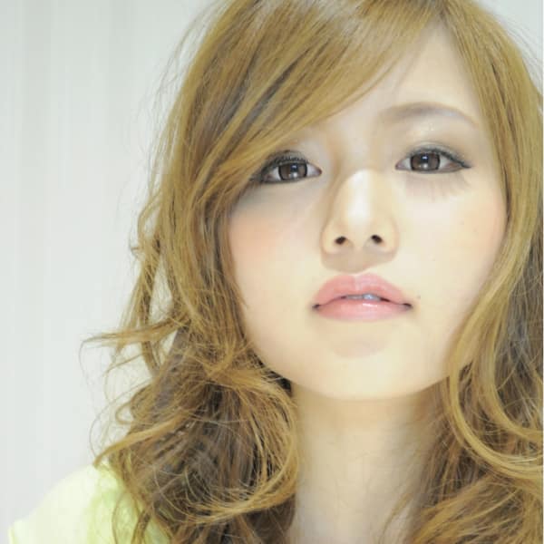 ☆上品な大人かわいい前髪で小顔の甘辛フェミニンロング☆