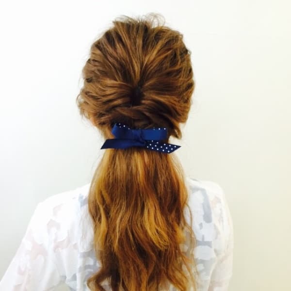 ハーフアップ☆