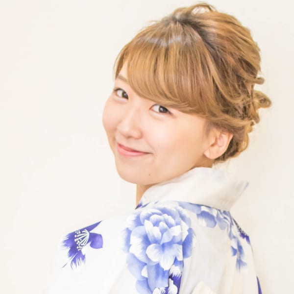 花火には浴衣で♪