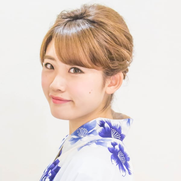 浴衣でレトロに♪