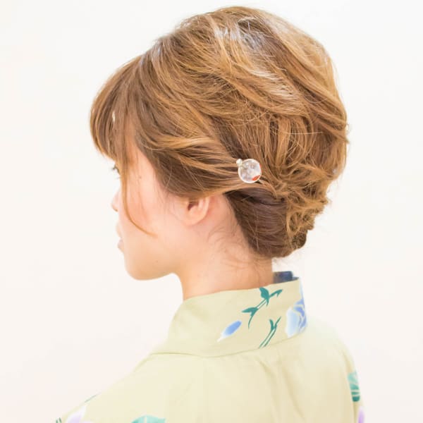 浴衣☆大人きれいめアレンジ