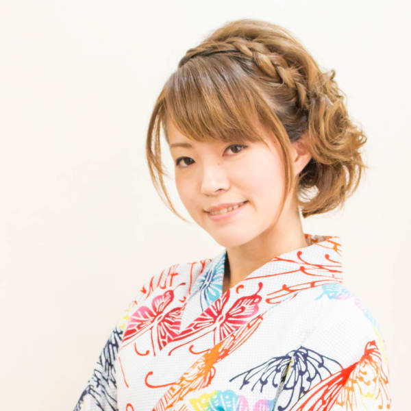 夏気分☆浴衣＆ヘアアレンジ