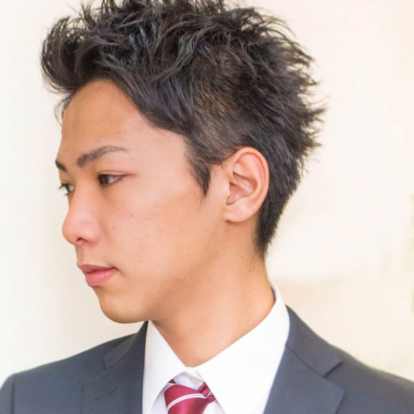 ★デキる男のスパイキーショート　ｓ