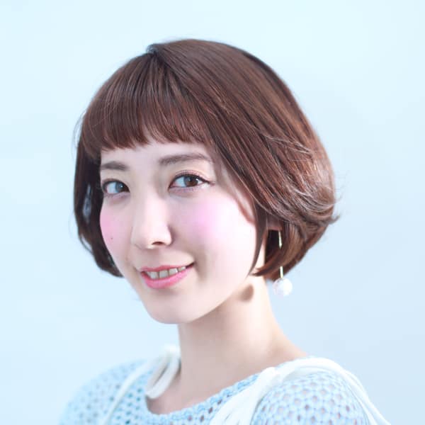 愛され大人可愛いチナュラルボブ|Ridicule