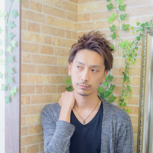 ビジネスもOK☆大人のモヒカンスタイル