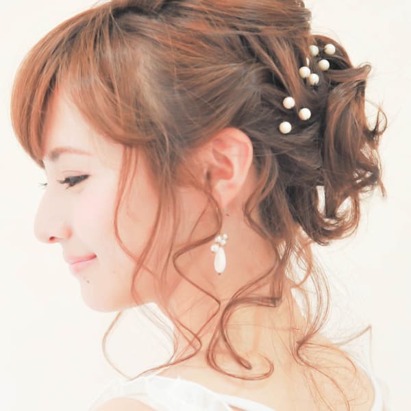 おくれ毛☆ルーズアップ