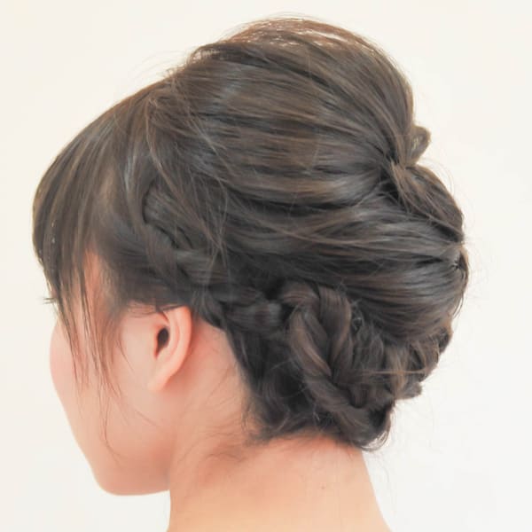 和装にも合うアレンジ