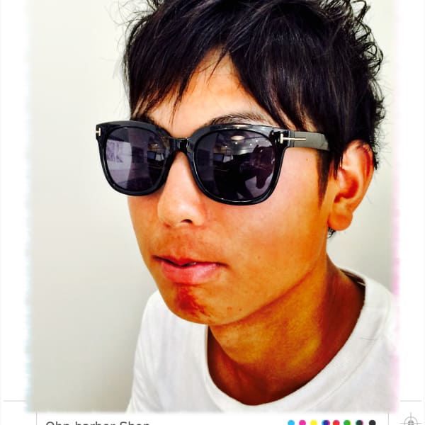 爽やかな雰囲気の2ブロック ＆ パーマ|Ohp barber Shop