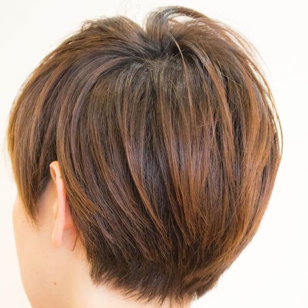 ☆キレイシルエットなツーブロックショート vs