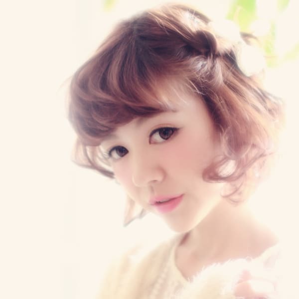 デートにしたい簡単ハーフアップ