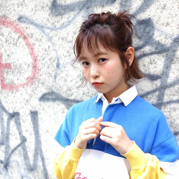 ルーズお団子アレンジ