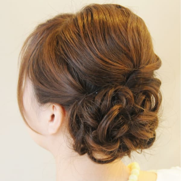 オススメ順 外国人風 サイドアップ ミディアムの髪型 ヘアスタイル
