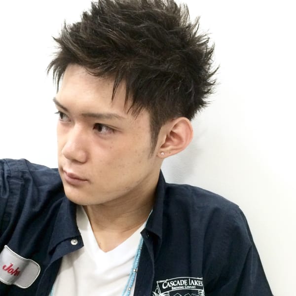 大人スパイキーショート