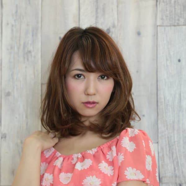 ほつれウェーブ☆ナチュラルミディー
