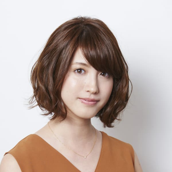 オシャレゆるふわボブ