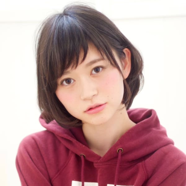 黒髪大人ショートボブ　M１３８