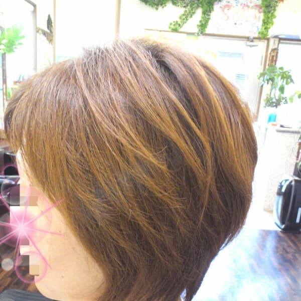 ショートレイヤー|hair salon SHANTI