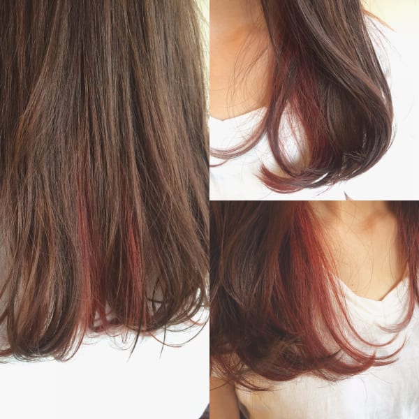 【ポイントで楽しむ】インナーカラー