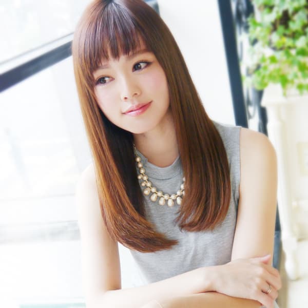 美女子ナチュラル可愛いストレートロング