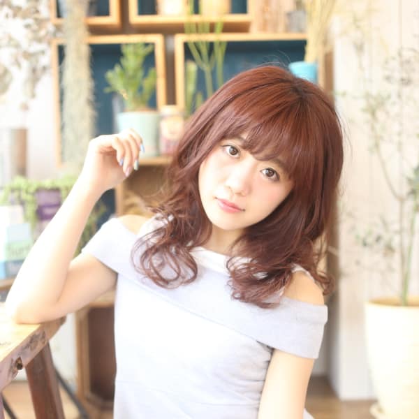 重バング×軽ウェーブ|Raguna