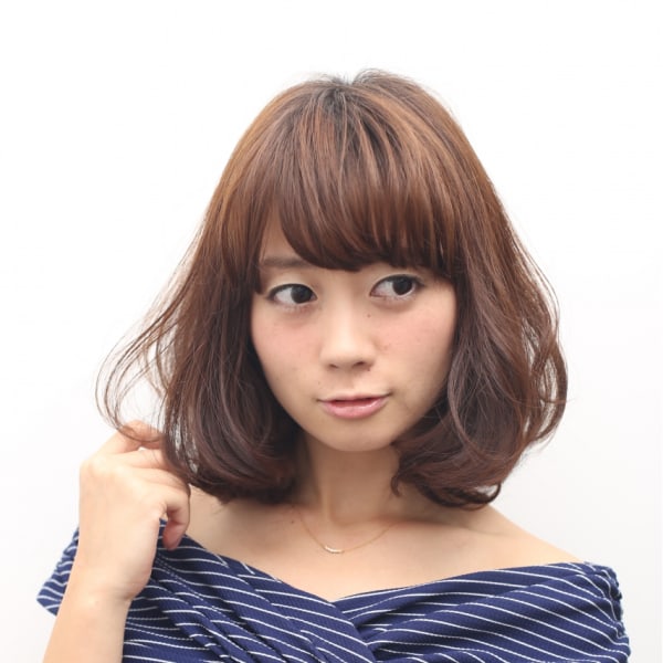 簡単スタイリングセミディ