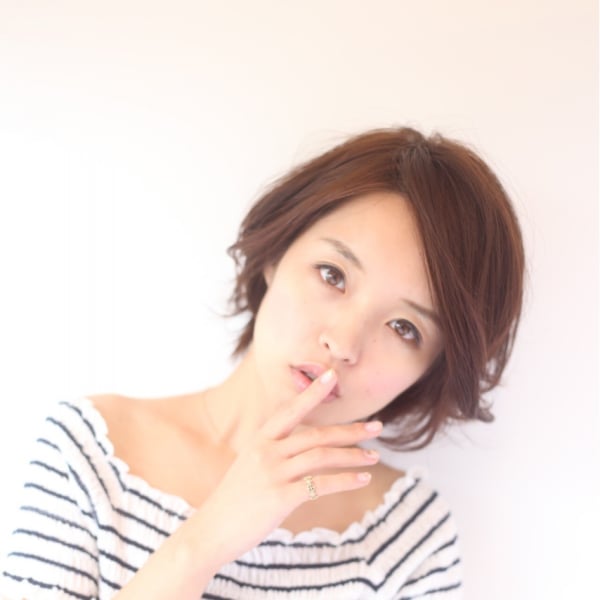 ボブ×ショート &nbsp;チャーミングな大人レディ