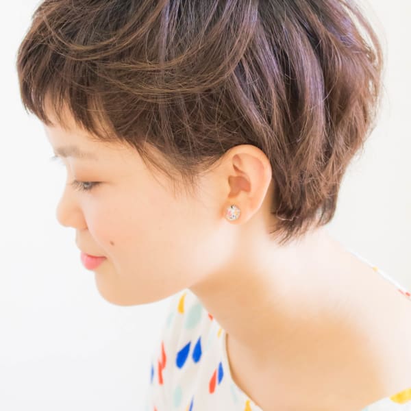 ☆アシメ風ベリーショート vs