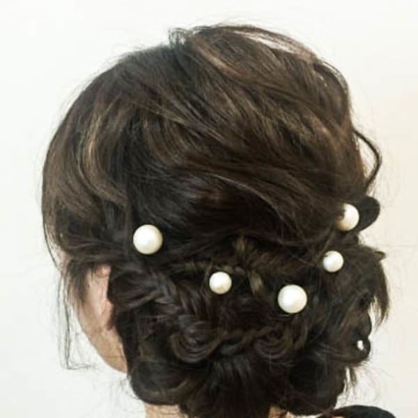 コットンパールでかわいくアレンジ