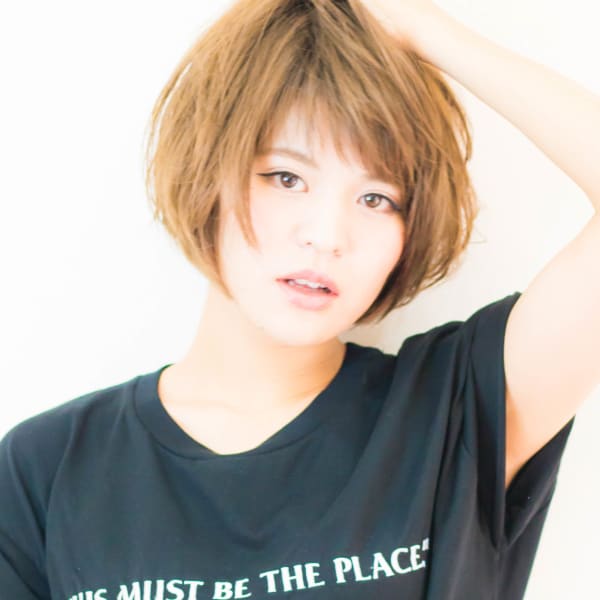 ☆ショートバングでかわいく　ｖｓ