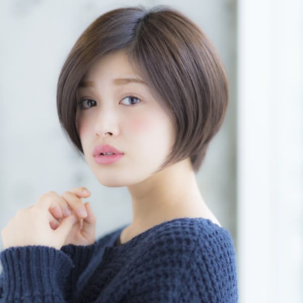 シンプルショートボブ