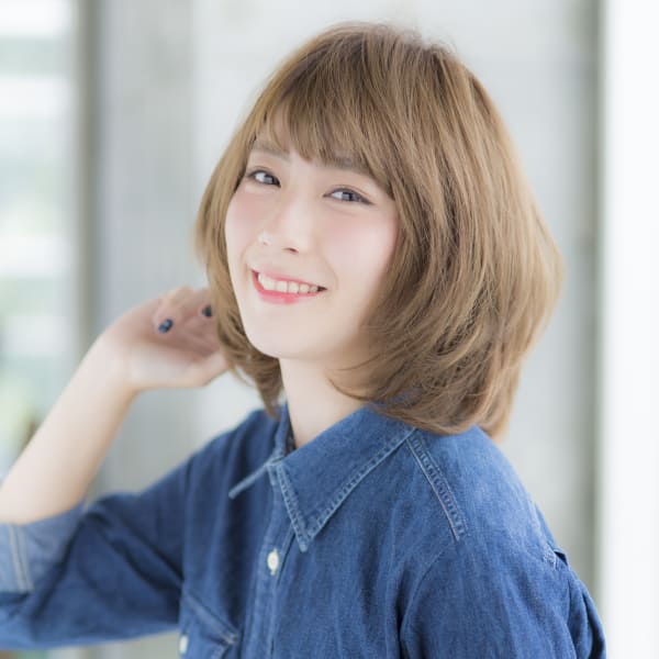 簡単Cカールヘア