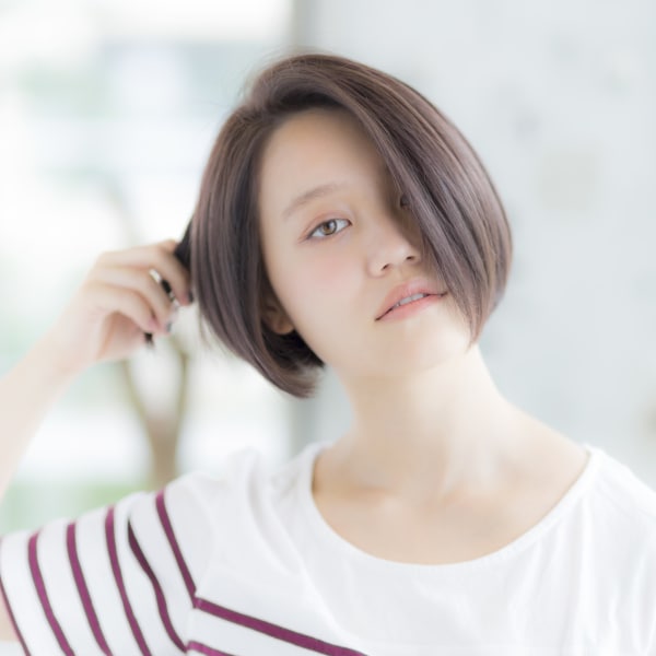 透明感ボブ