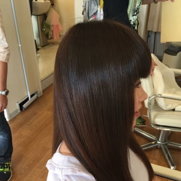 decideオリジナル 湿熱縮毛矯正|DECIDE