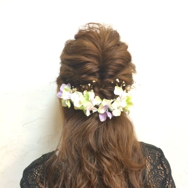 ゆるふわ☆ハーフアップ|elf