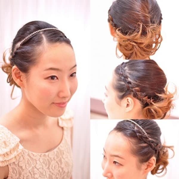 結婚式・披露宴およばれヘア