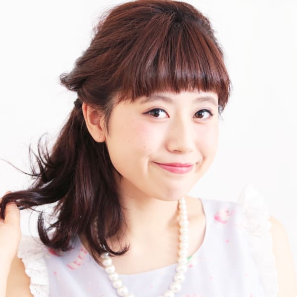 ☆簡単変身！☆愛されくるりんぱハーフアップ☆