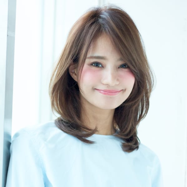 ニュアンスカールエアリーボブエアリーカールふわふわボブa1