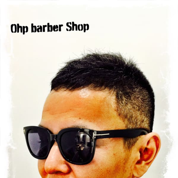 骨格補正のベリーショートボウズ。|Ohp barber Shop
