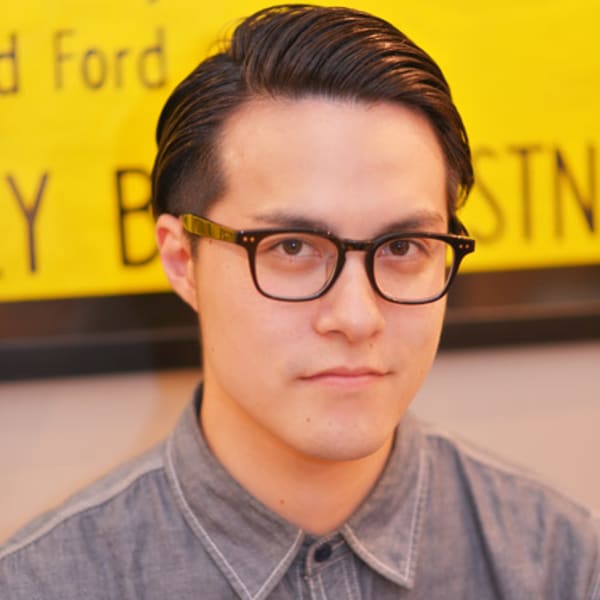 NYバーバー風ヘア