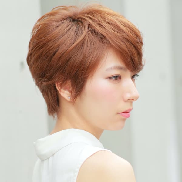 大人可愛い☆バックサイドもキレイなショート