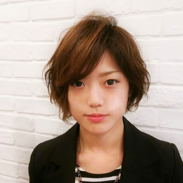 大人カジュアルパーマ|プリズムヘアーデザイン