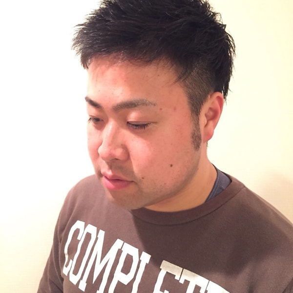 男の被せすぎないツーブロック