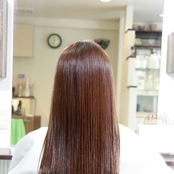 ナチュラルストレート|hair design bios