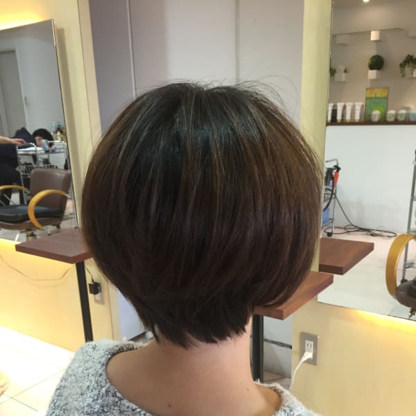 はねるのが嫌だ!そんな方オススメショートボブ