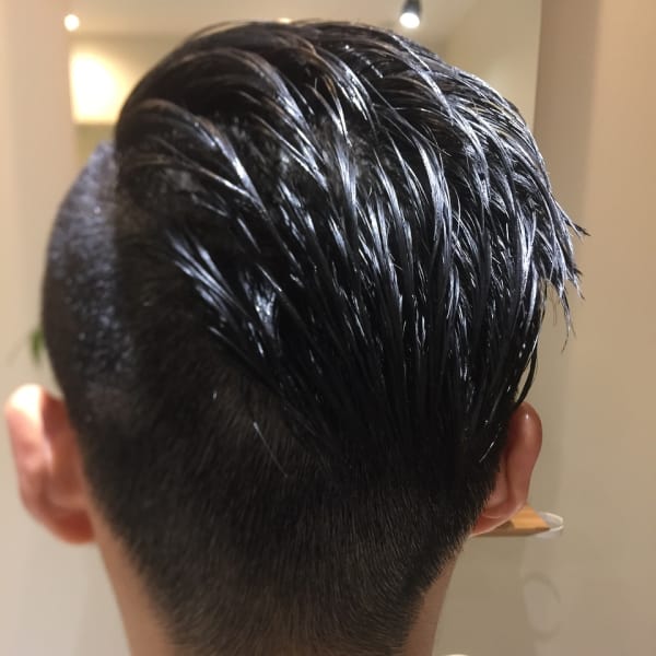 オシャレアシメ　七三風|Hair Salon enfants