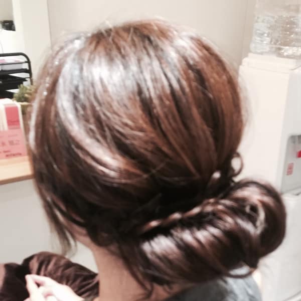 くるくるアレンジ|Hair Salon enfants