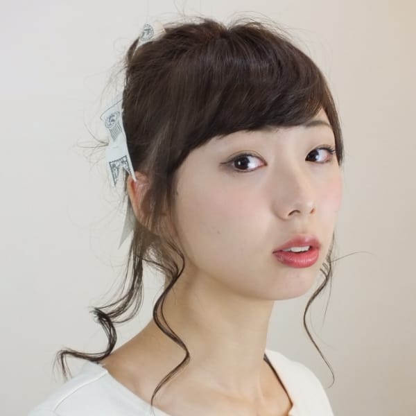 ゆるふわ リボンアレンジ♪|chakura arka Hair Salon