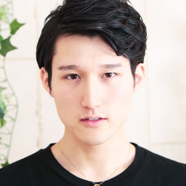 ☆爽やかタイトに決めた七三ショートパーマ☆