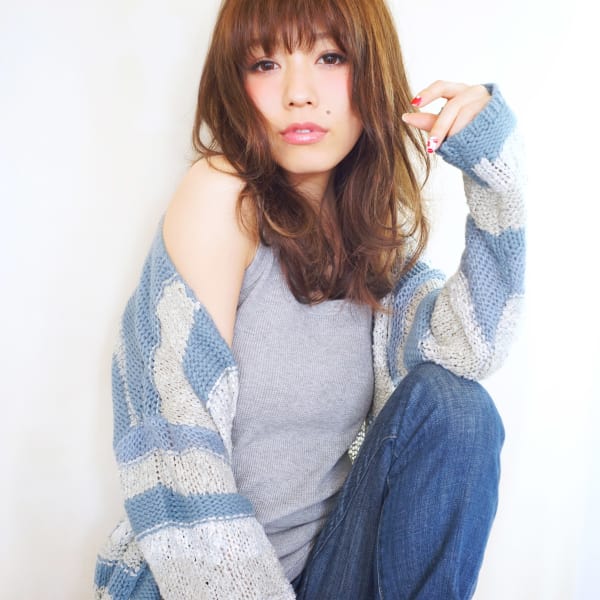自然体なセンシュアルセミロング|release
